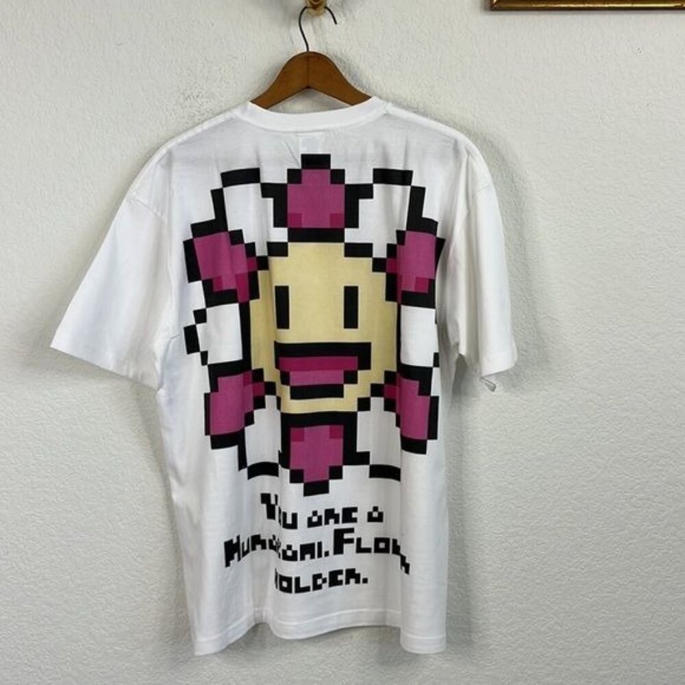 TAKASHI MURAKAMI: MURAKAMI.FLOWERS #0000 M.F T-SHIRT - Picture 6 of 8